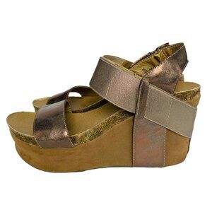 Corkys Women's Agnus Wedge Platform Sandals Sz 7
